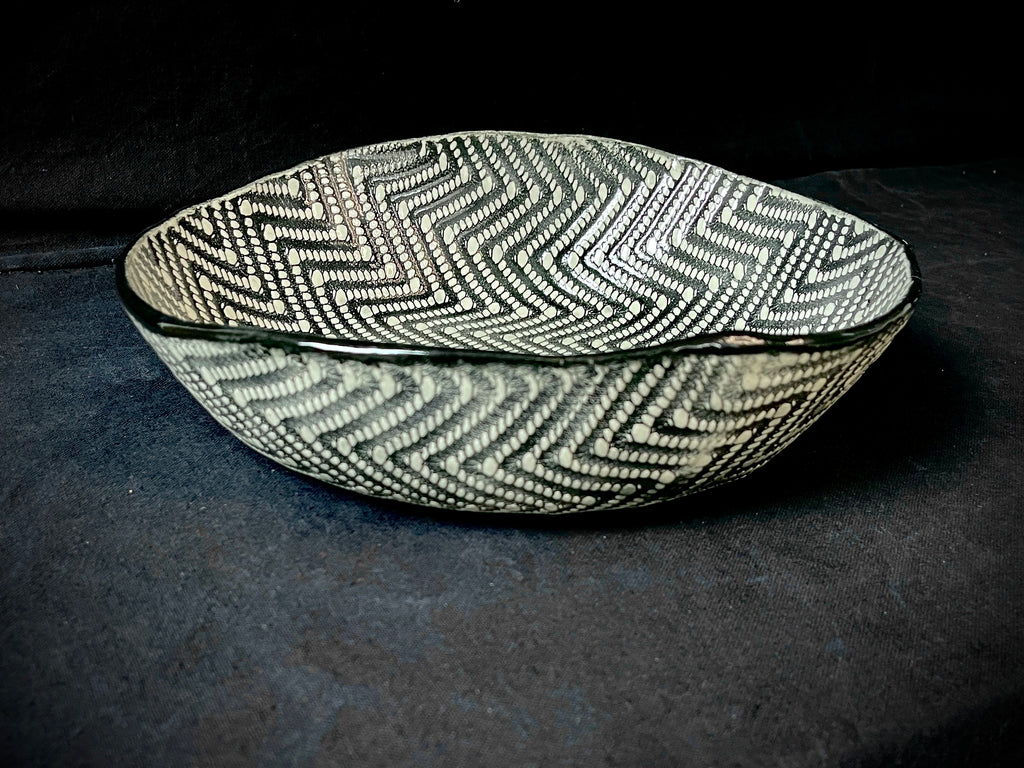 JRN Pottery - Zag Bowl