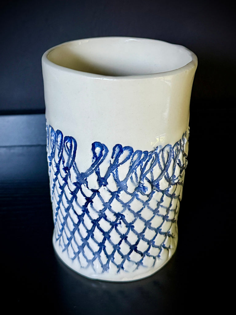 Looped Net Vase