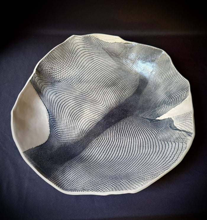 Stretched Nylon Stocking Bowl