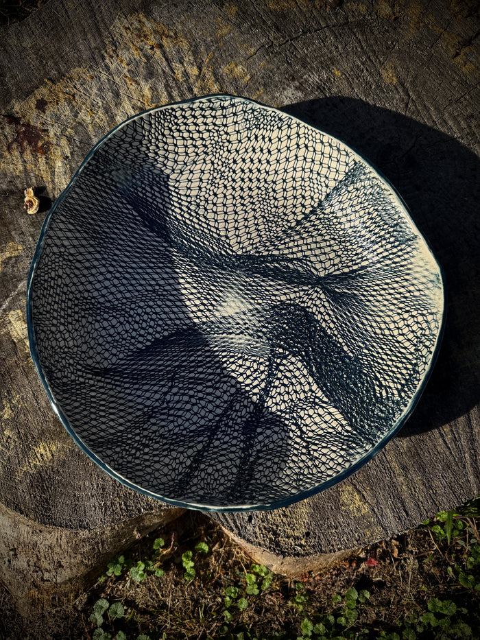 Bunched Mesh Bowl