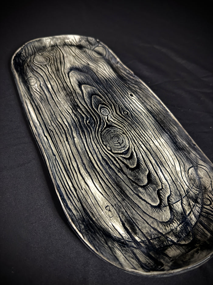 Woodgrain Tray Platter