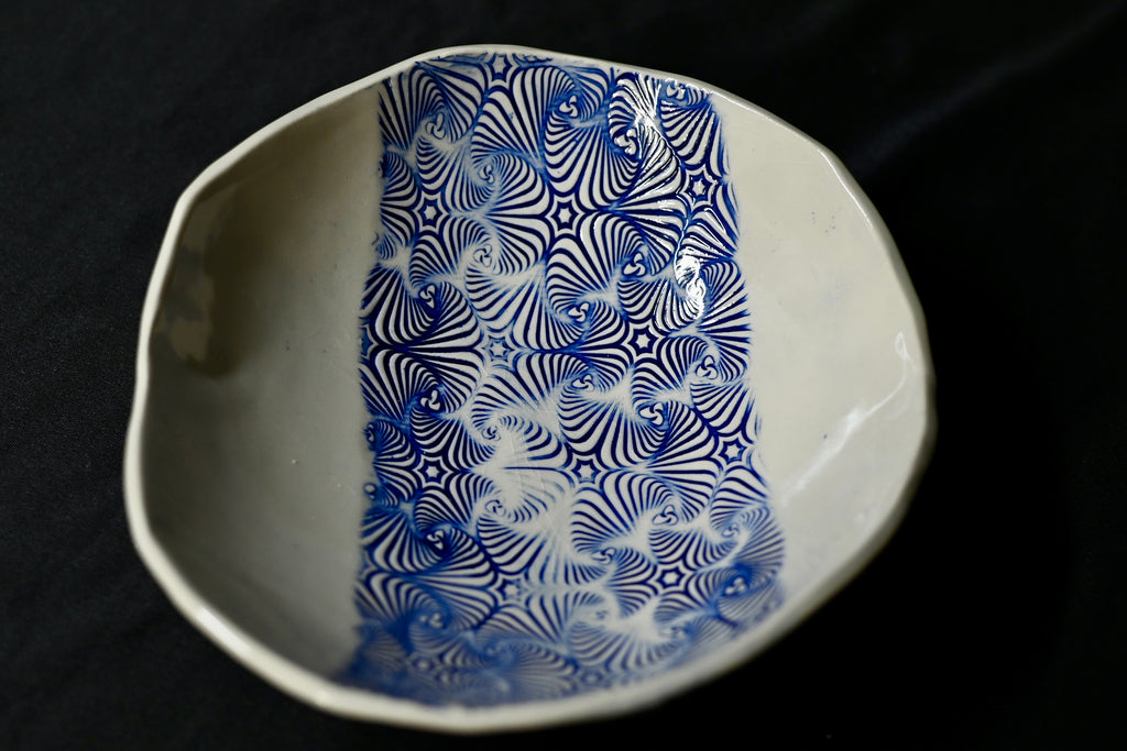 Blue Pulsing Bowl