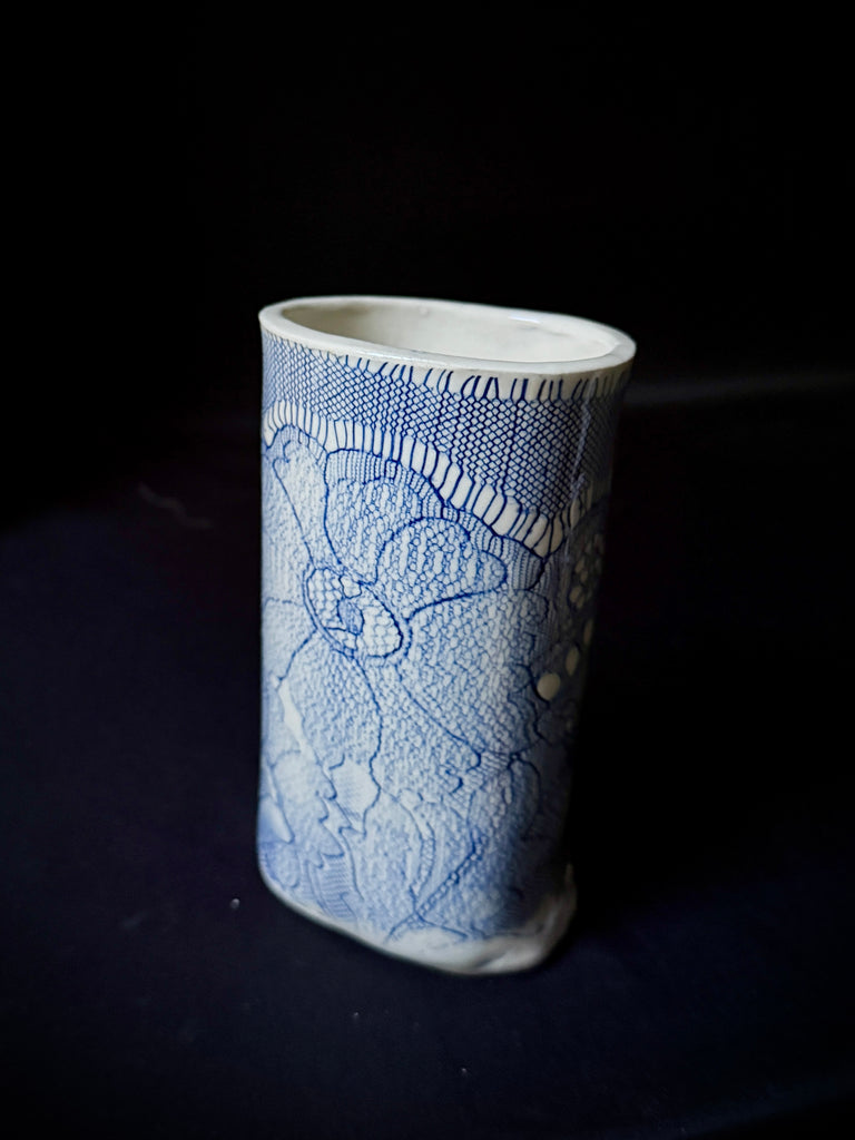 Small Felt Lace Vase