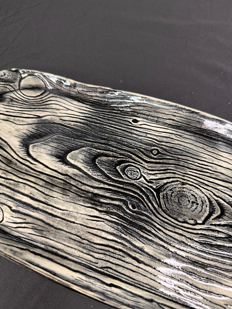 Woodgrain Tray Platter