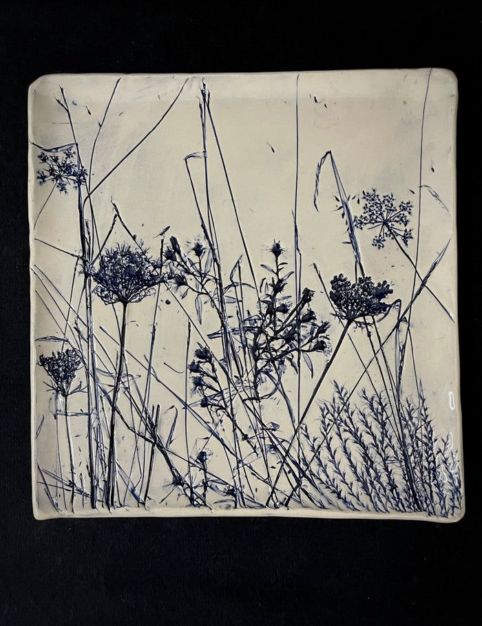 JRN Pottery- Meadow Grass Platter
