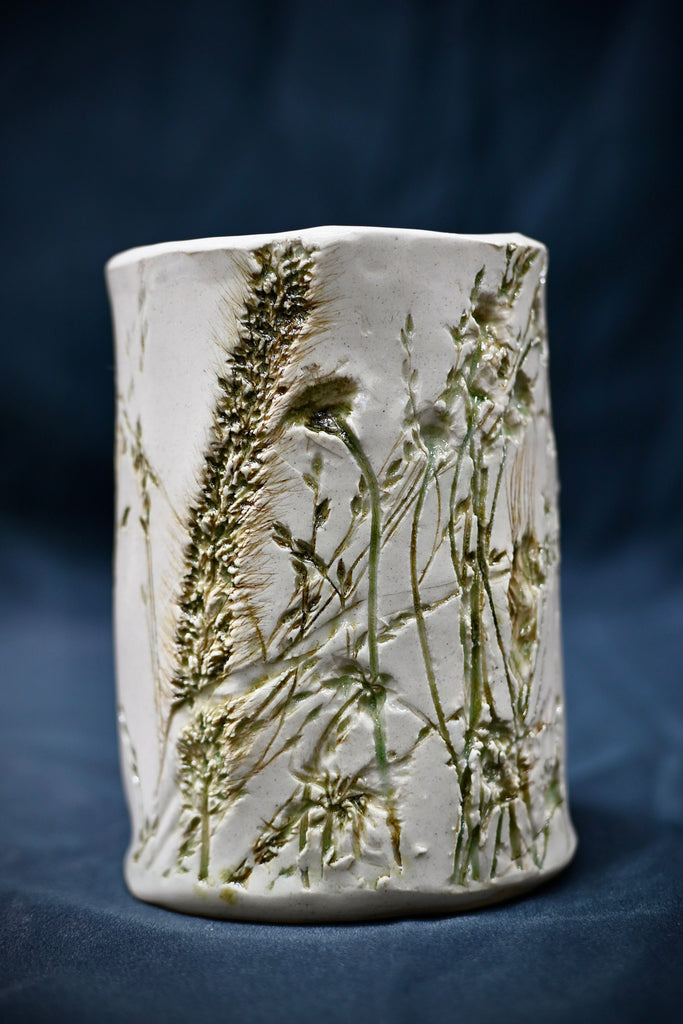 Green Meadow Vase