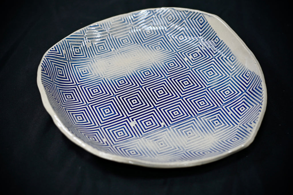 Pulsing Squares Bowl