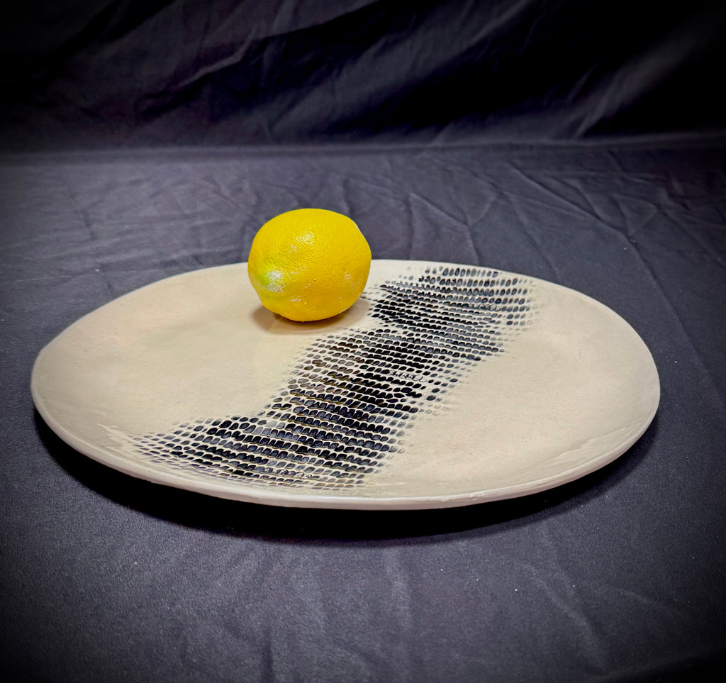 Rolled Corn Cob Platter