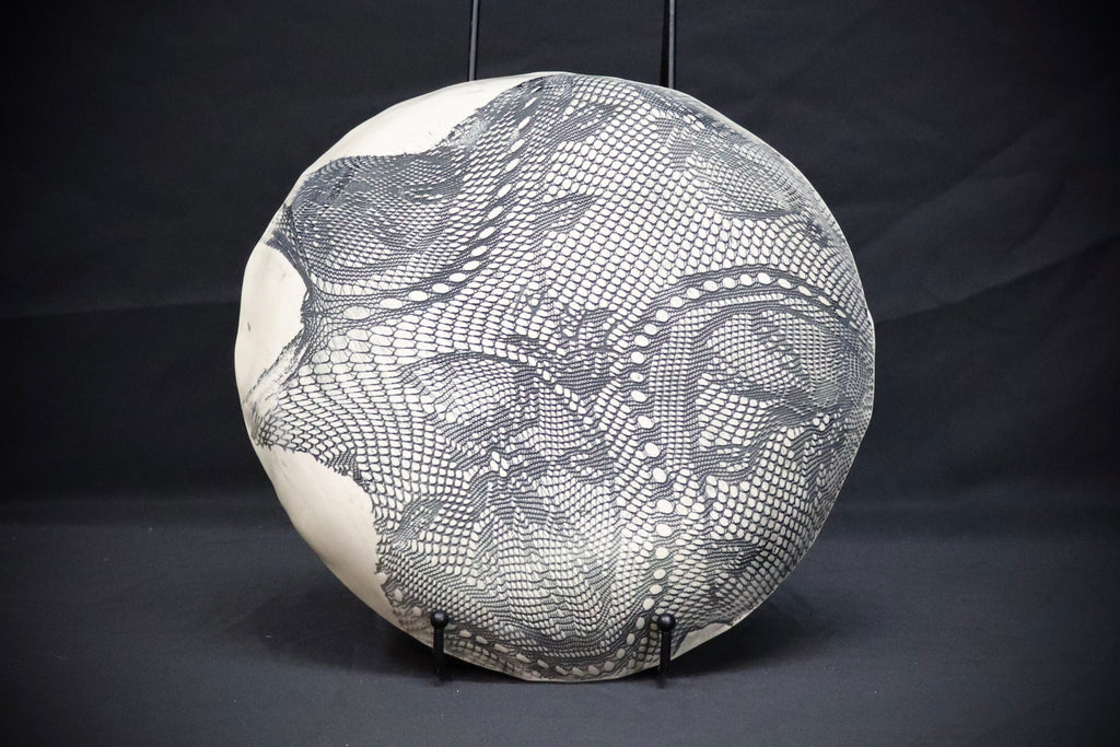 Stretched Nylon Stocking Bowl