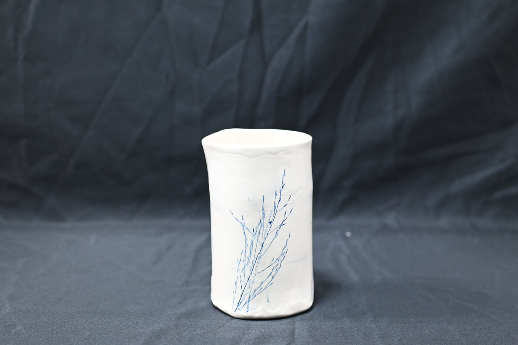 Blue Grass Vase