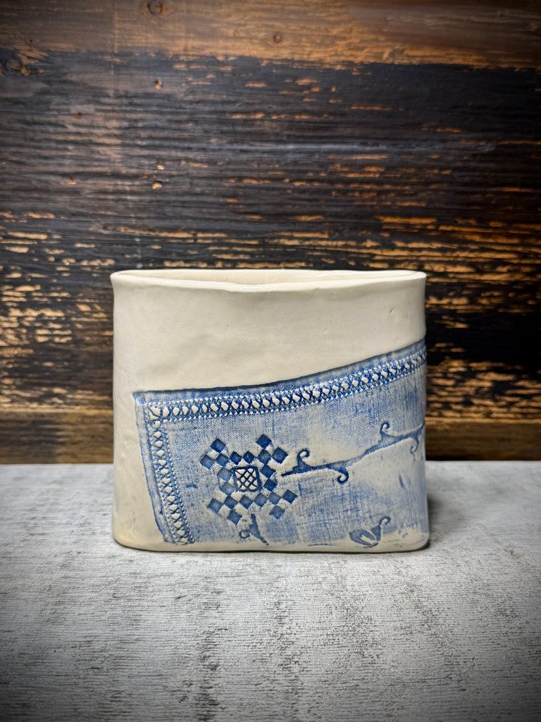 Linen Placemat Vase