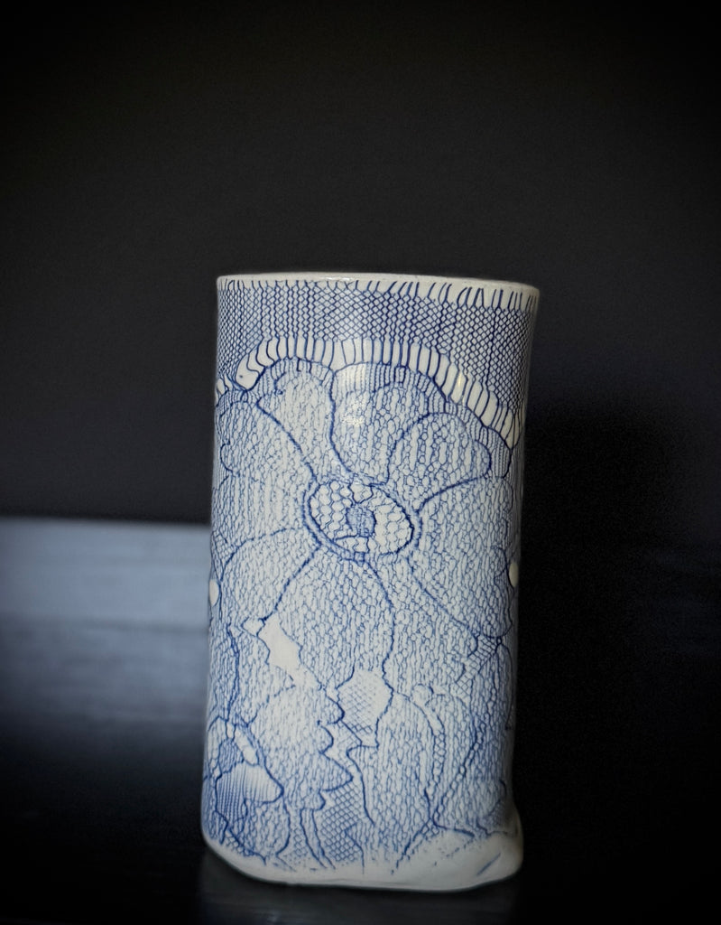 Small Felt Lace Vase