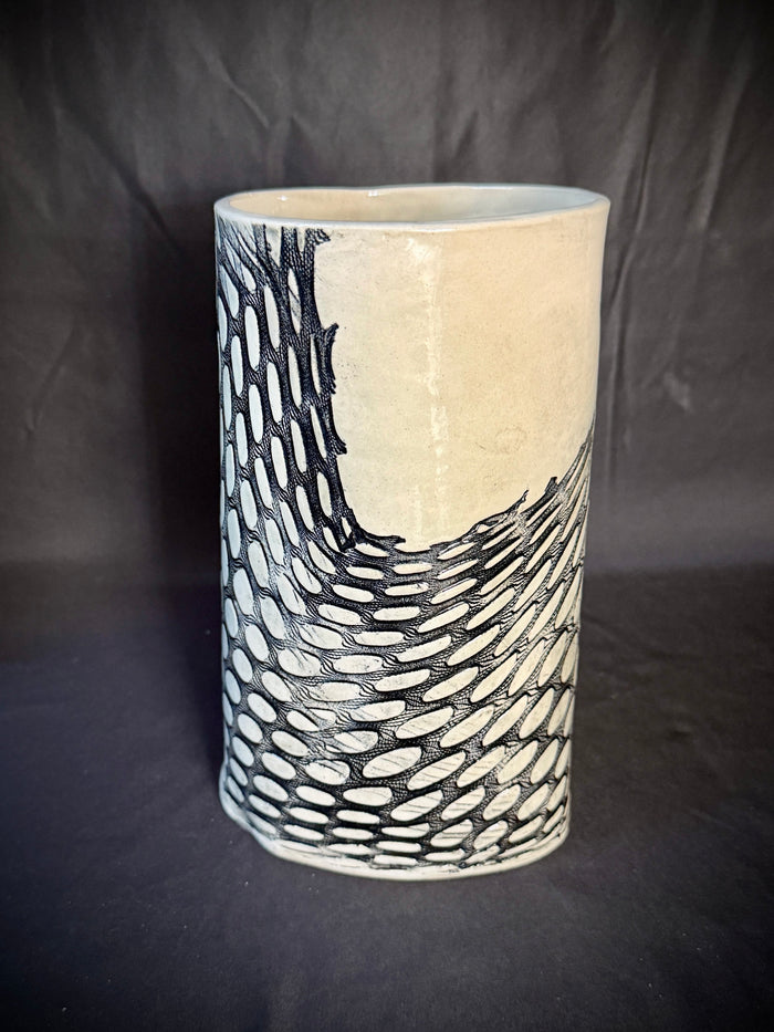 Oval Stocking Vase