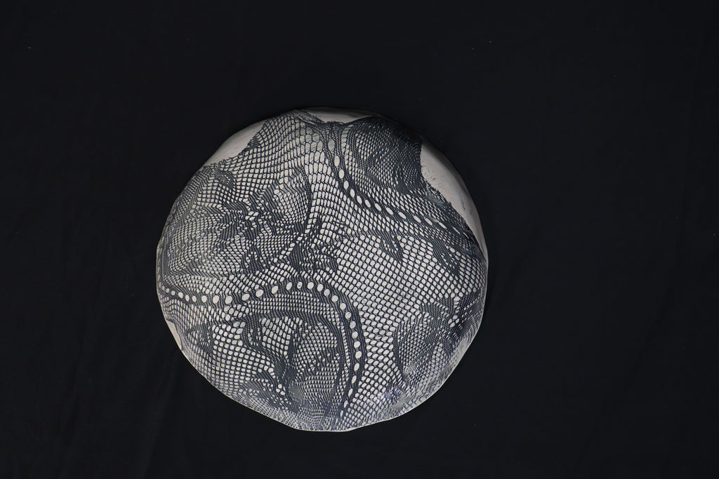 Stretched Nylon Stocking Bowl