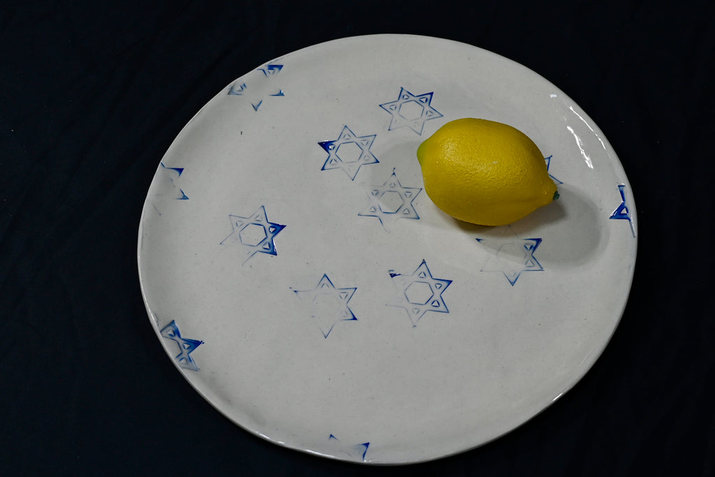 Star of David Round Platter