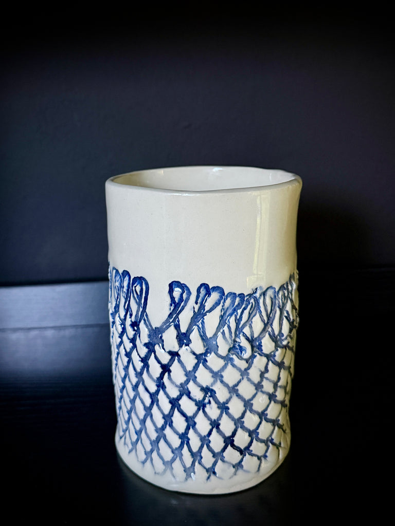 Looped Net Vase