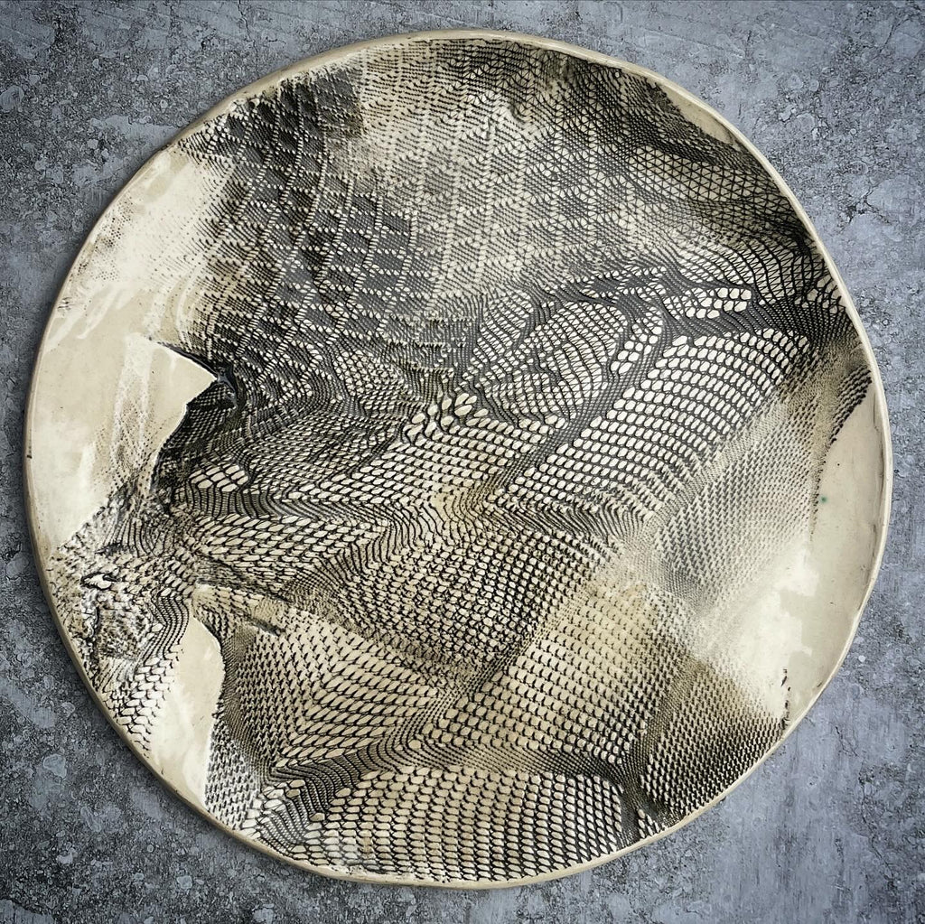 JRN Pottery - Reptilian Stocking Platter
