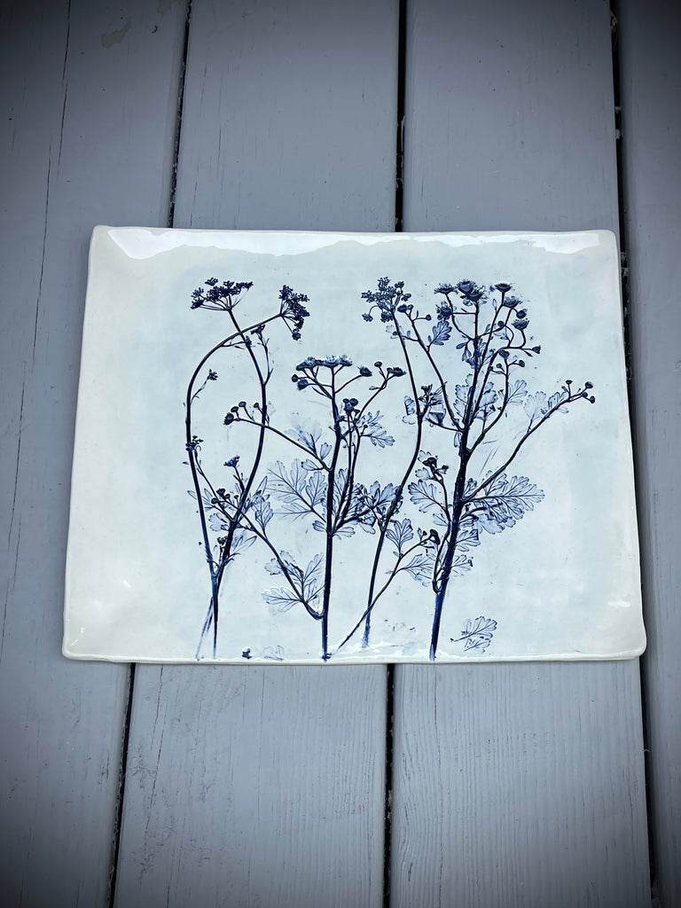 JRN Pottery - Feverfew Plate