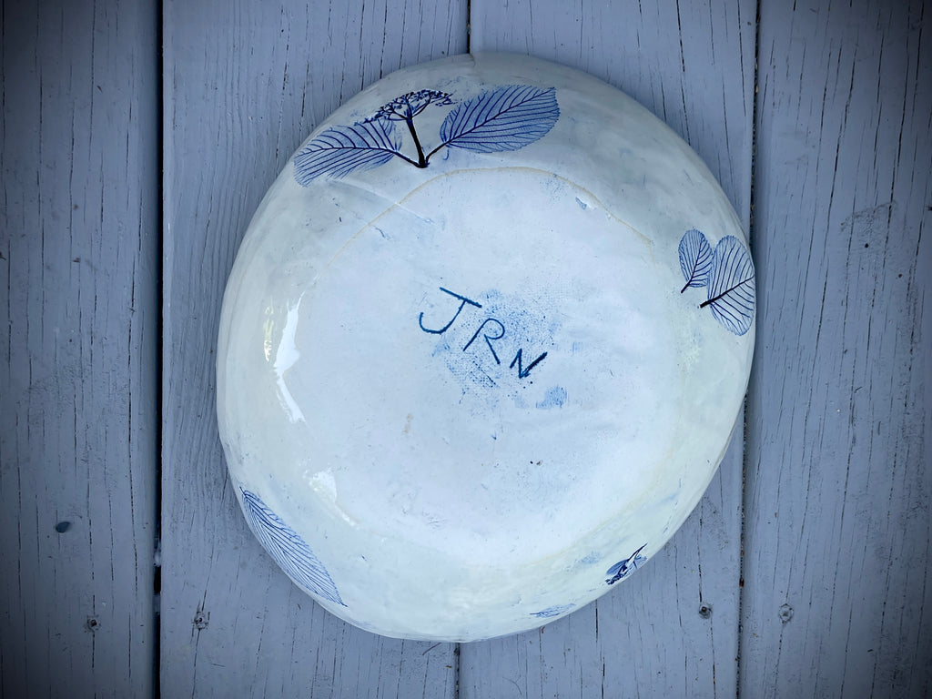 JRN Pottery - Viburnum Leaf Bowl