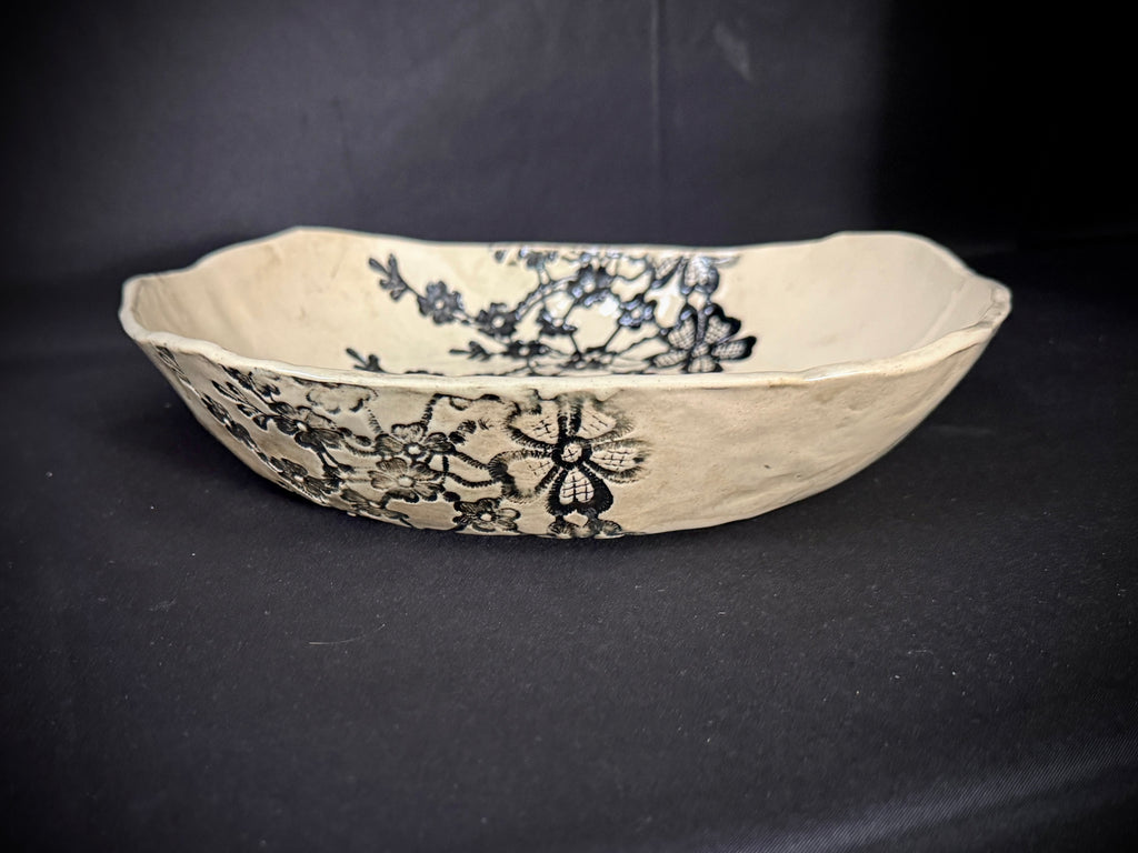 Floral Fringe Bowl
