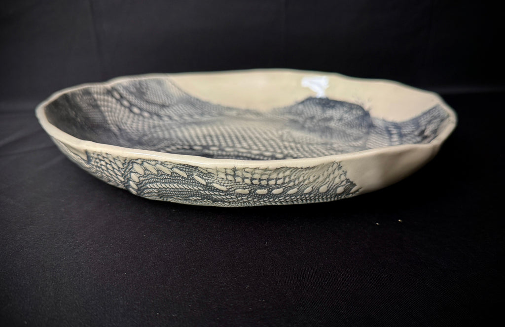 Stretched Nylon Stocking Bowl