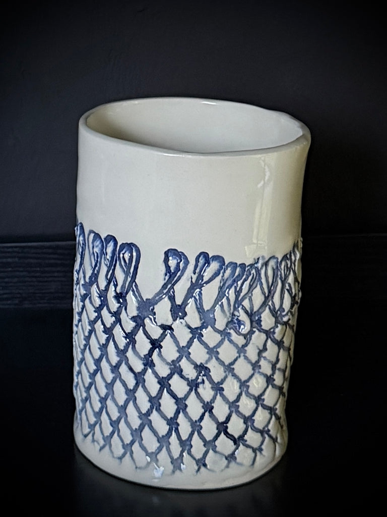 Looped Net Vase