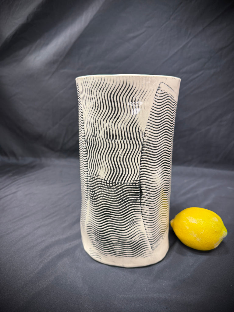 Wavey Lines Vase