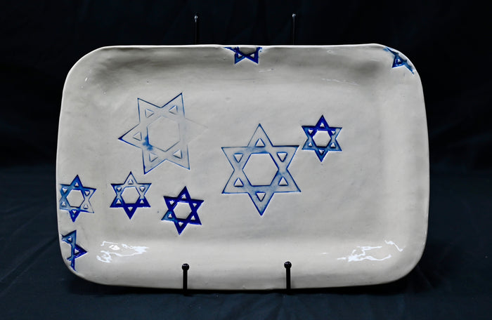 Star of David Rectangular Platter