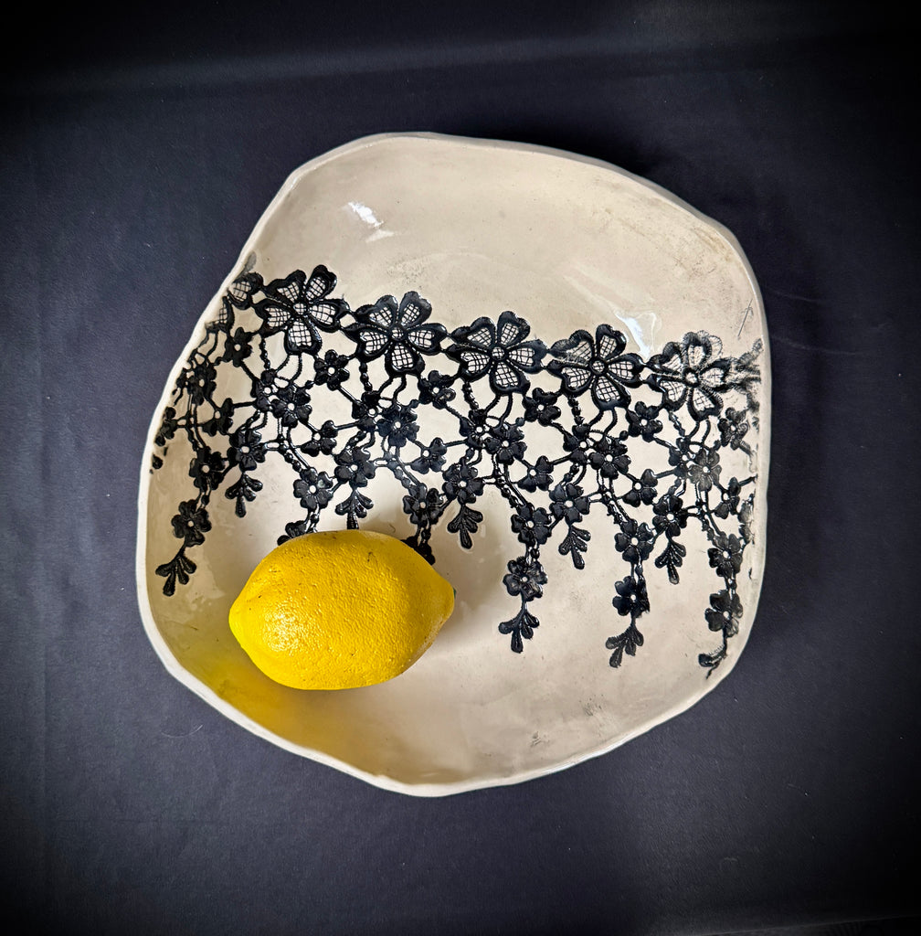 Floral Fringe Bowl