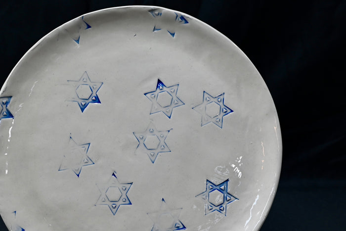 Star of David Round Platter