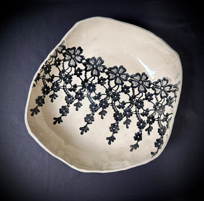 Floral Fringe Bowl