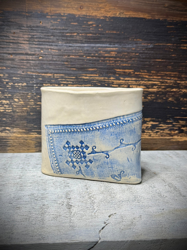 Linen Placemat Vase