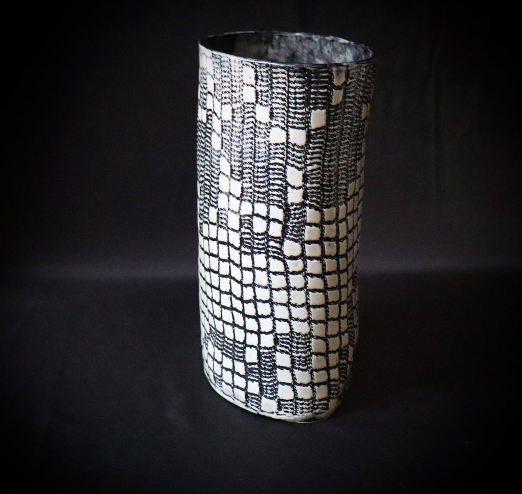 Crochet Tetris Vase