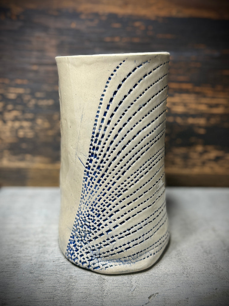 Beaded Vase