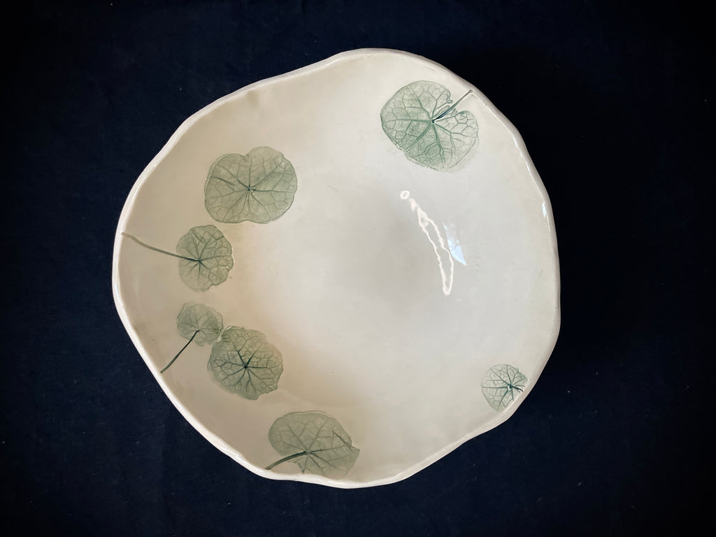 JRN Pottery - Nasturtium Leaf Bowl