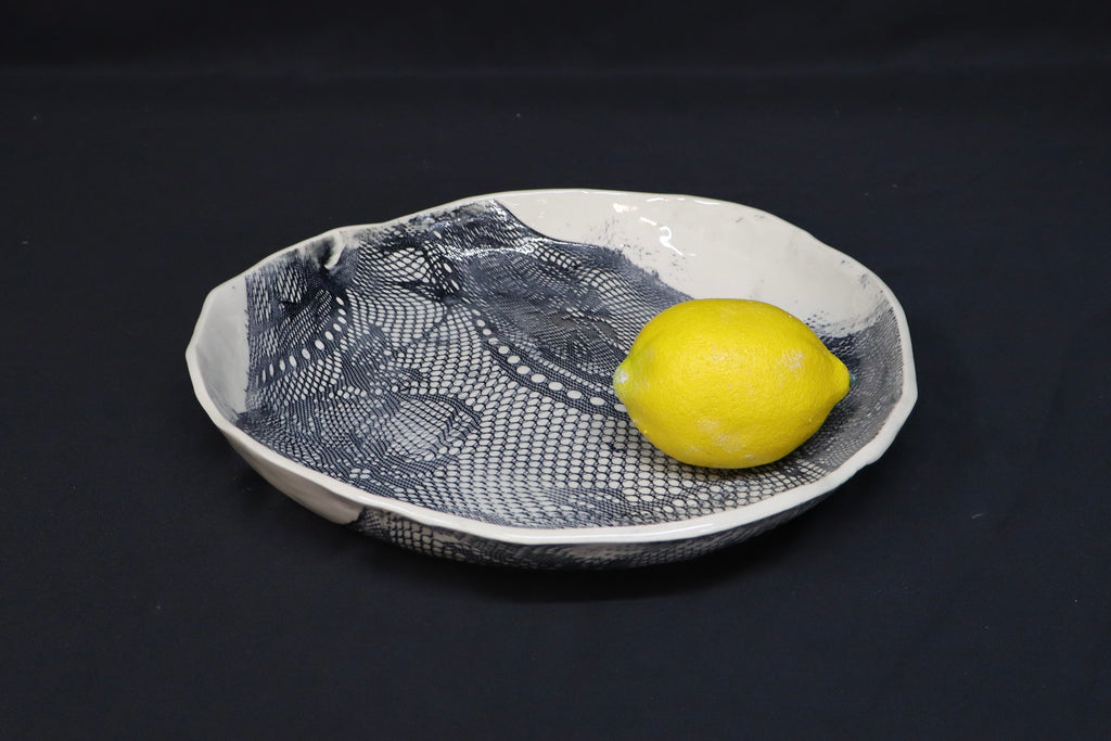 Stretched Nylon Stocking Bowl