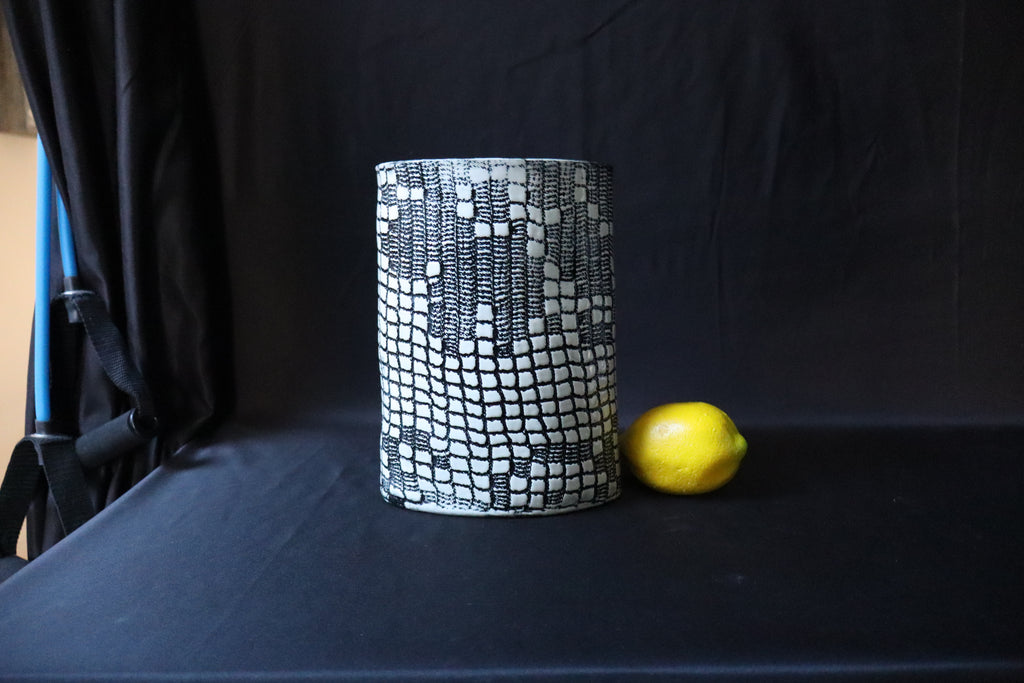 Crochet Tetris Vase