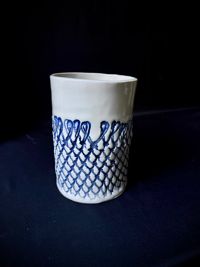Looped Net Vase