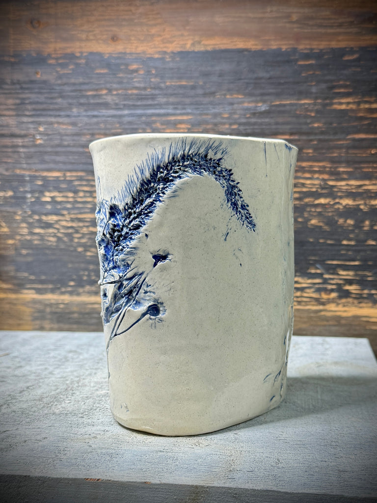 Blue Meadow Vase