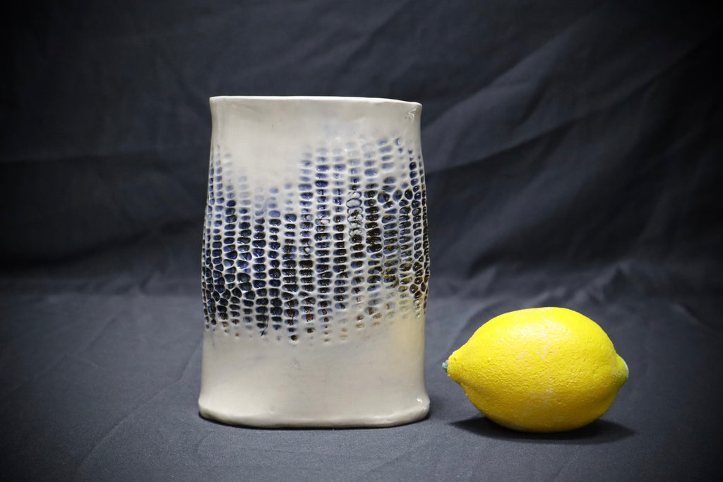 Rolled Corn Vase