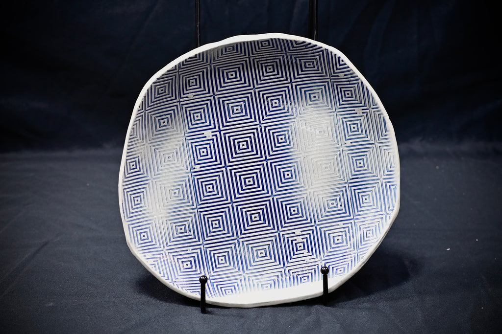 Pulsing Squares Bowl