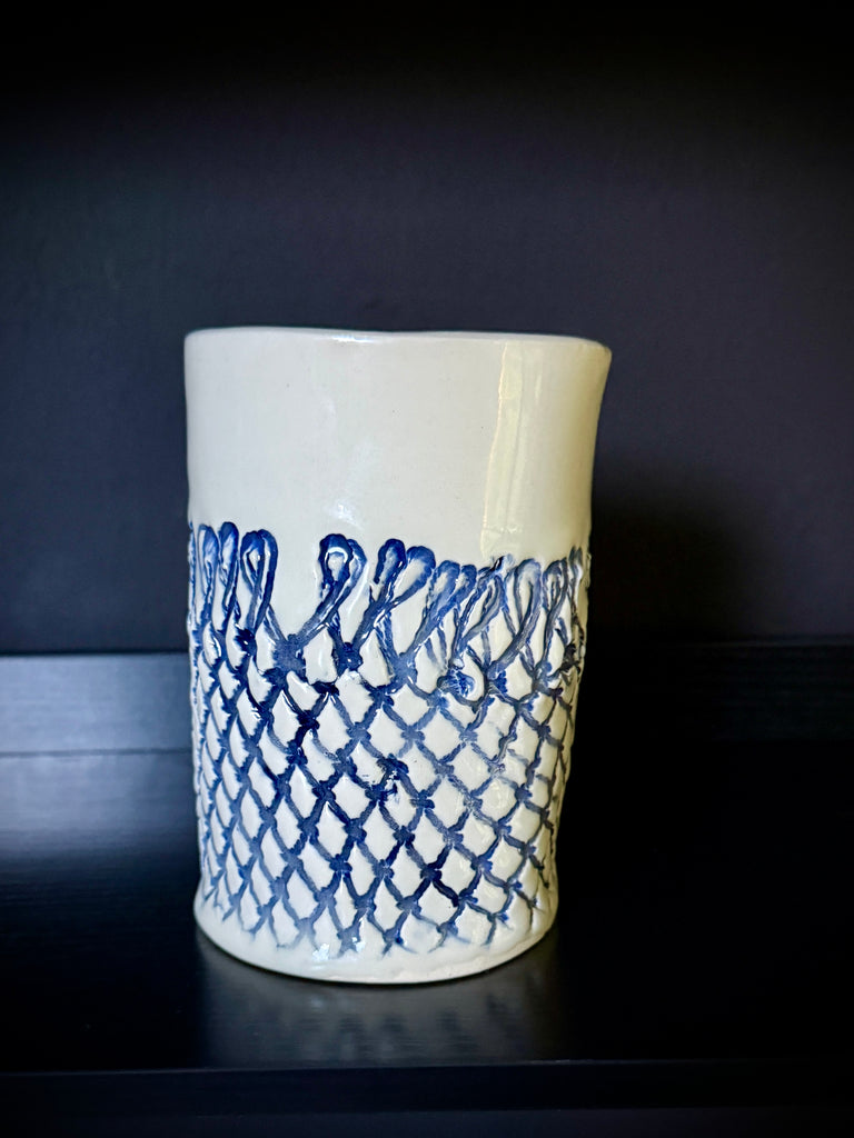 Looped Net Vase