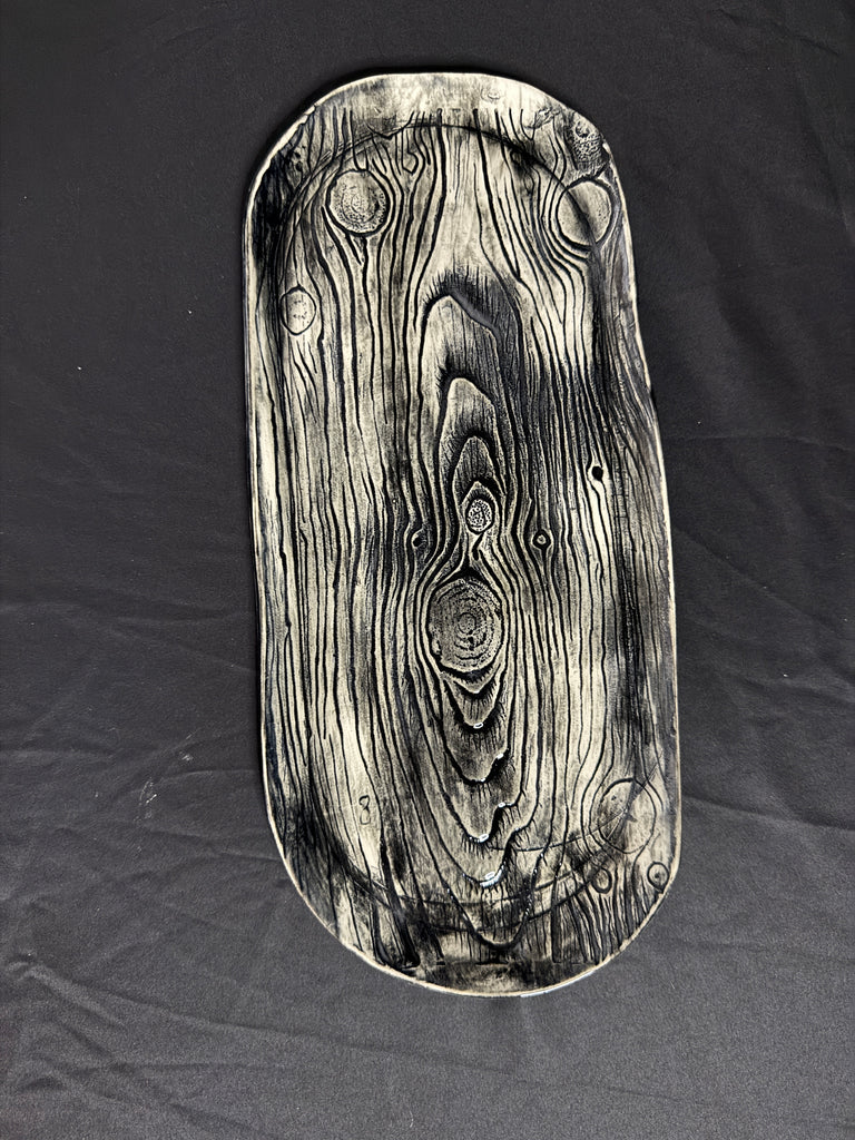 Woodgrain Tray Platter
