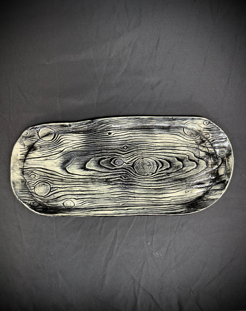 Woodgrain Tray Platter