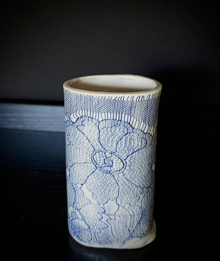 Small Felt Lace Vase