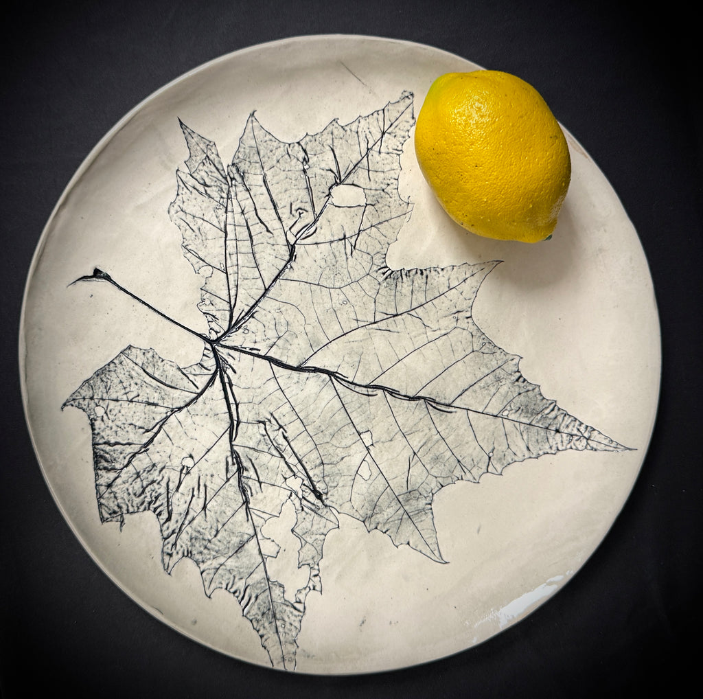 Sycamore Leaf Platter