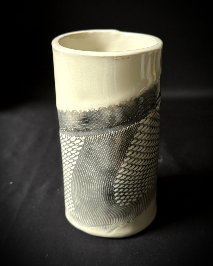Stocking Edge Vase