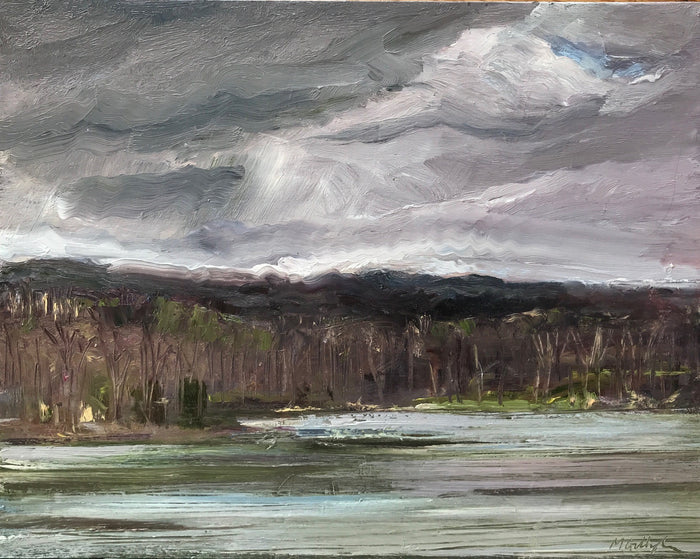 MG #66 Rain Clouds, Upton Lake, April 10th, 2022