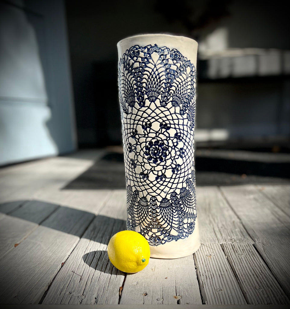 JRN - Empire Crochet Vase