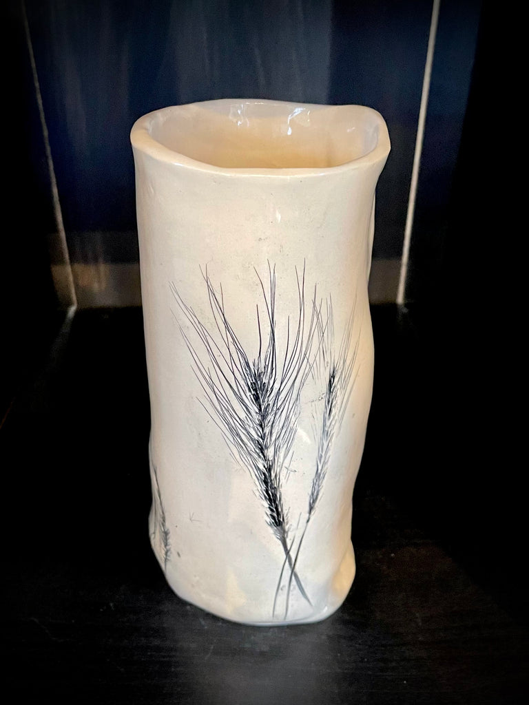 JRN Pottery- August Grasses Vase